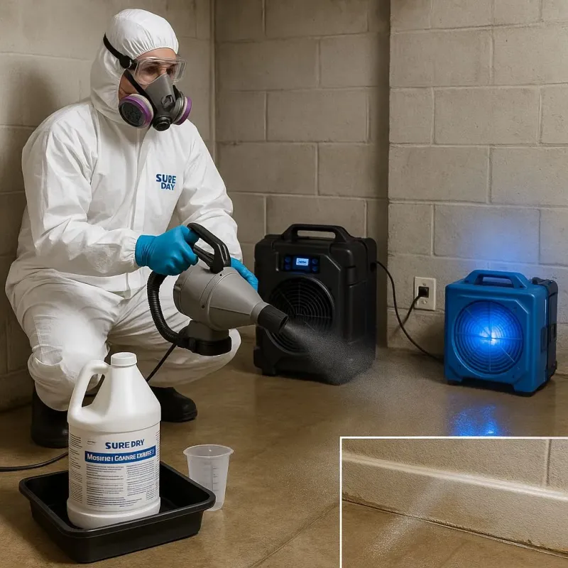 Sanitization and Odor Removal process in Waller, WA