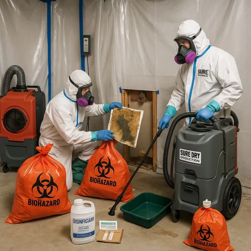 Contaminated Water Handling Protocols process in Waller, WA